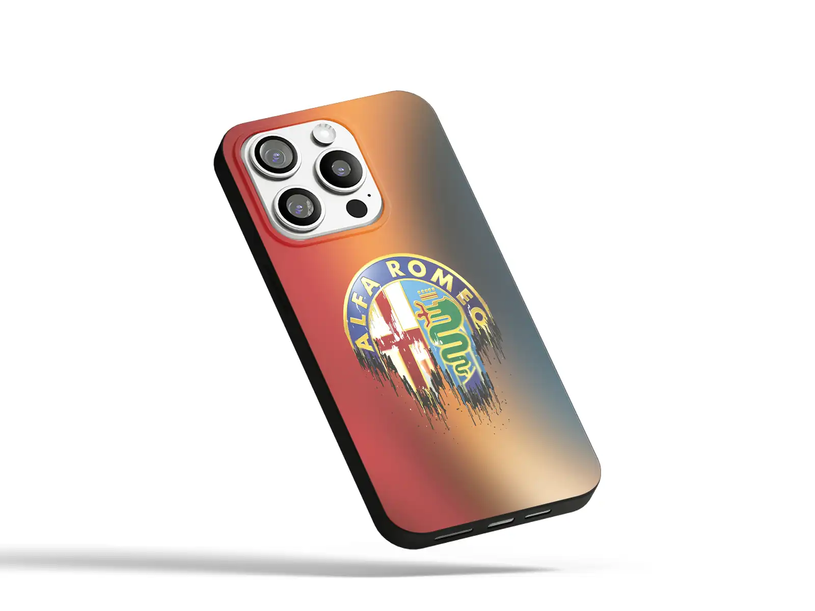 Alfa Romeo Custodia Silicone Telefono Look Standard